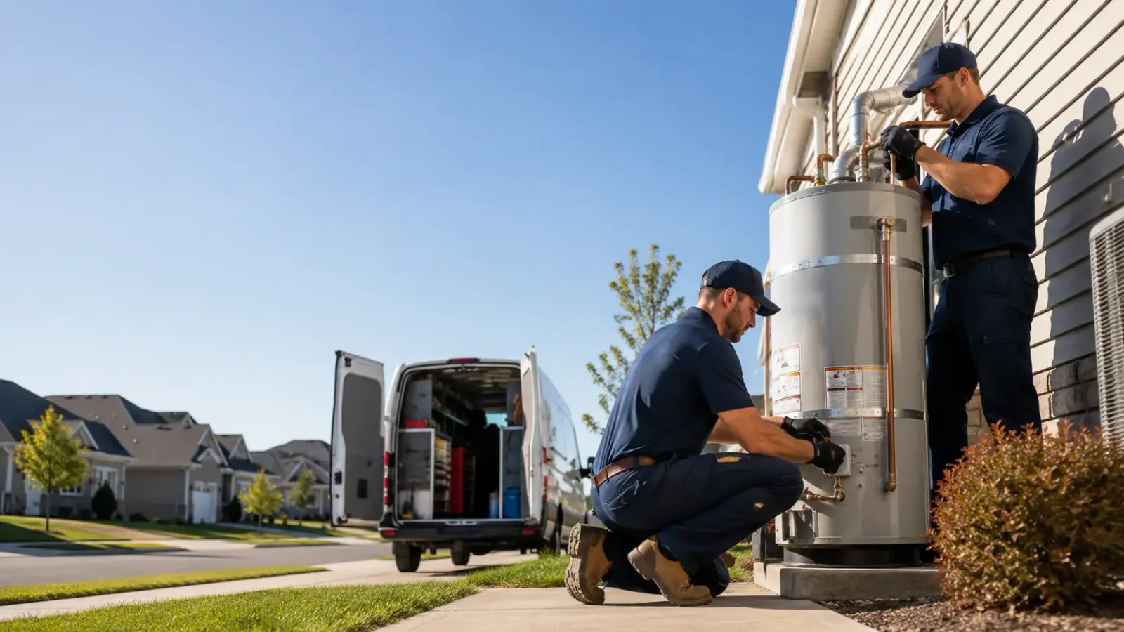 Water Heater Installation in Kewaskum, WI